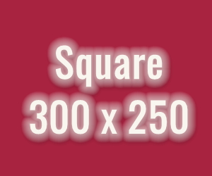 Fast quadratisch, praktisch gut: Der Square-Banner bietet im rechten Contentbereich hohe Aufmersamkeit